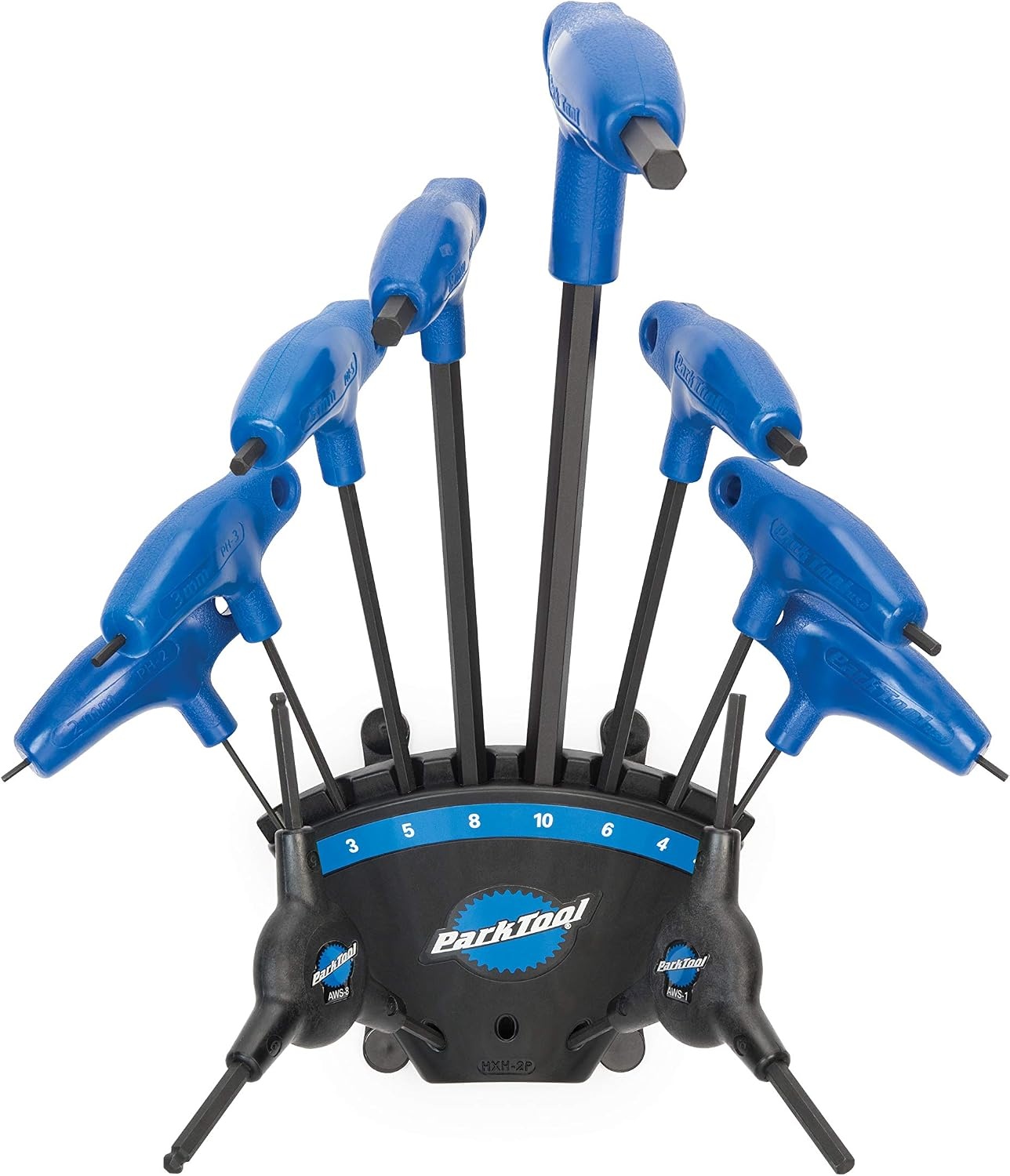image:imagePark Tool PH12 PHandled Hex Wrench Set with Holder Tool BlueSingle
