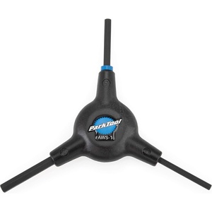 Park Tool AWS-1 3-Way Hex Wrench (4mm, 5mm, and 6mm)(1)
