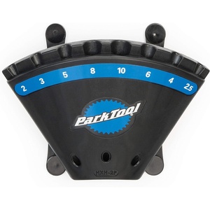 Park Tool HXH-2P Wall Mount Hex Wrench Holder Tool, Black(Black)