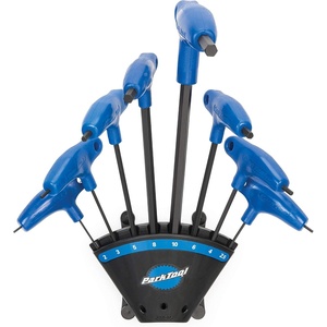 Park Tool PH-1.2 P-Handled Hex Wrench Set with Holder Tool, Blue(Single)